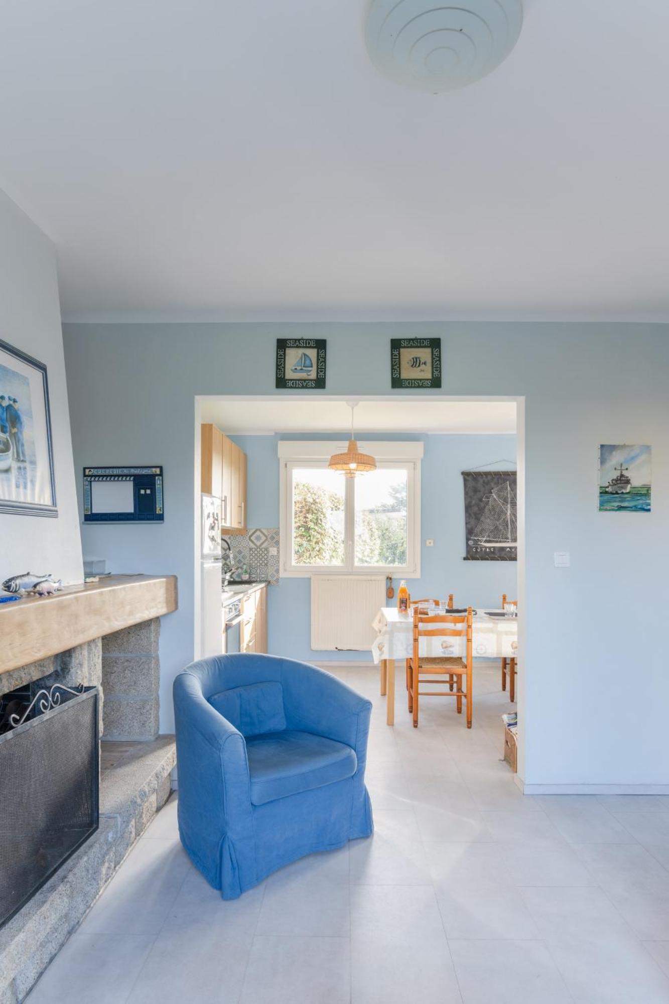 Ty Mor Bras - Maison Familiale A 2 Pas De La Plage Portsall Экстерьер фото