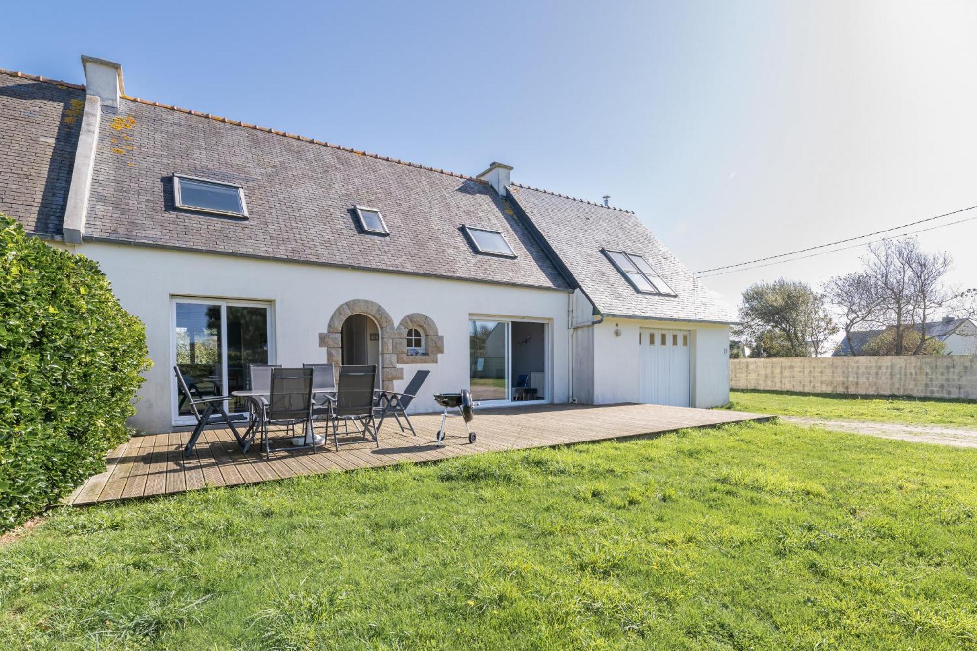 Ty Mor Bras - Maison Familiale A 2 Pas De La Plage Portsall Экстерьер фото